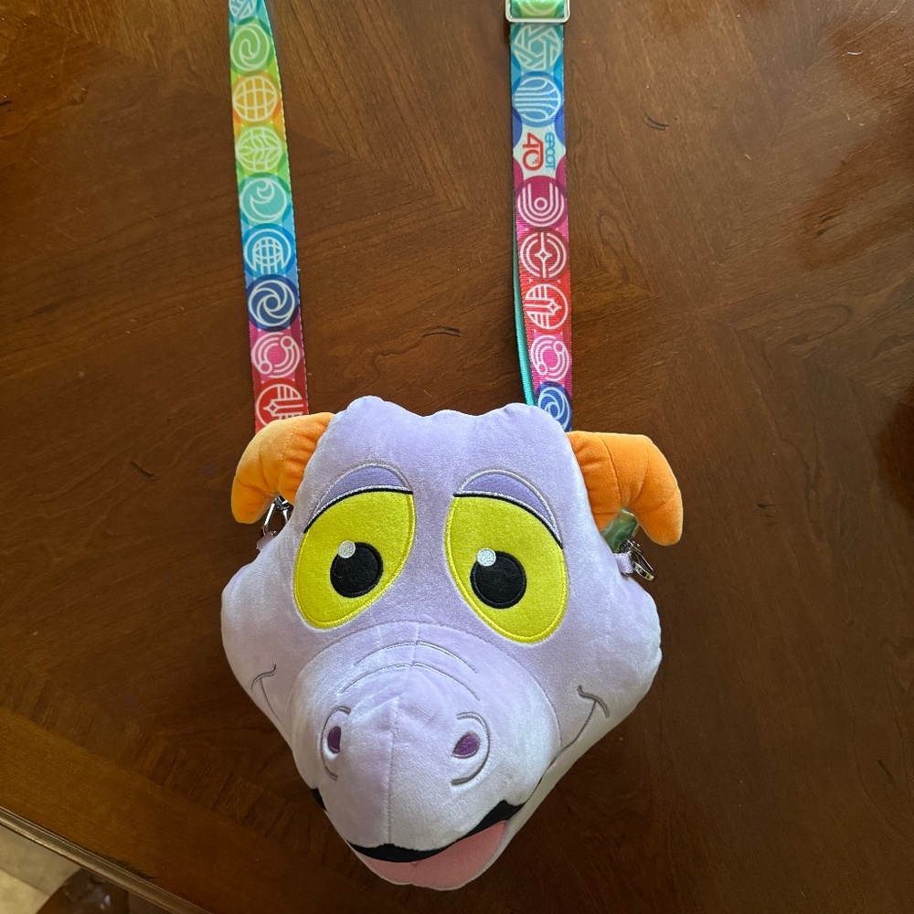 Figment Epcot 40th Anniversary Crossbody Bag By Harveys NEW without tags